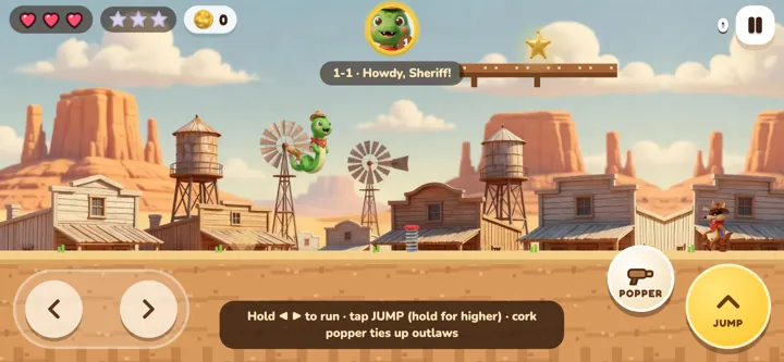 Sheriff Noodle in Dustwood Town